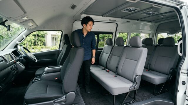 Toyota Hiace 5-Seater vs 6-Seater Layout and Seat Arrangement Comparison