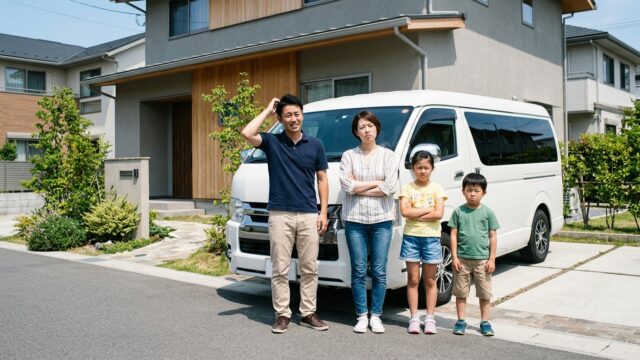 Family Regretting Hiace Van Purchase as Family Car