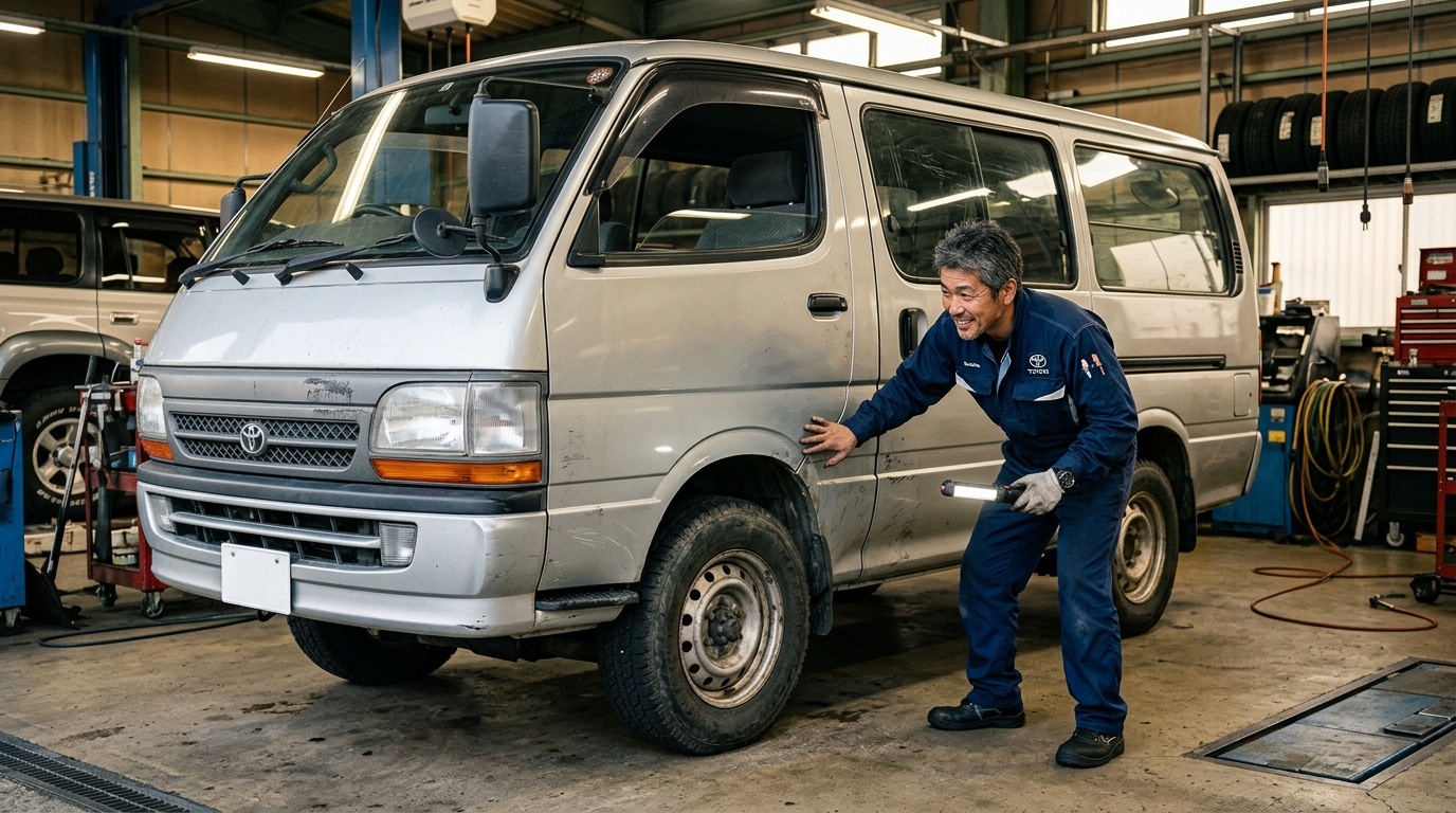 Durability Verification and Lifespan of 200 Series Hiace