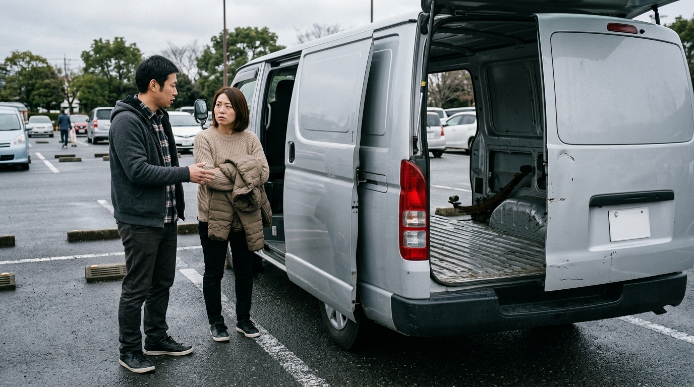 Realistic Difficulties of Commercial Hiace Van for Family Use