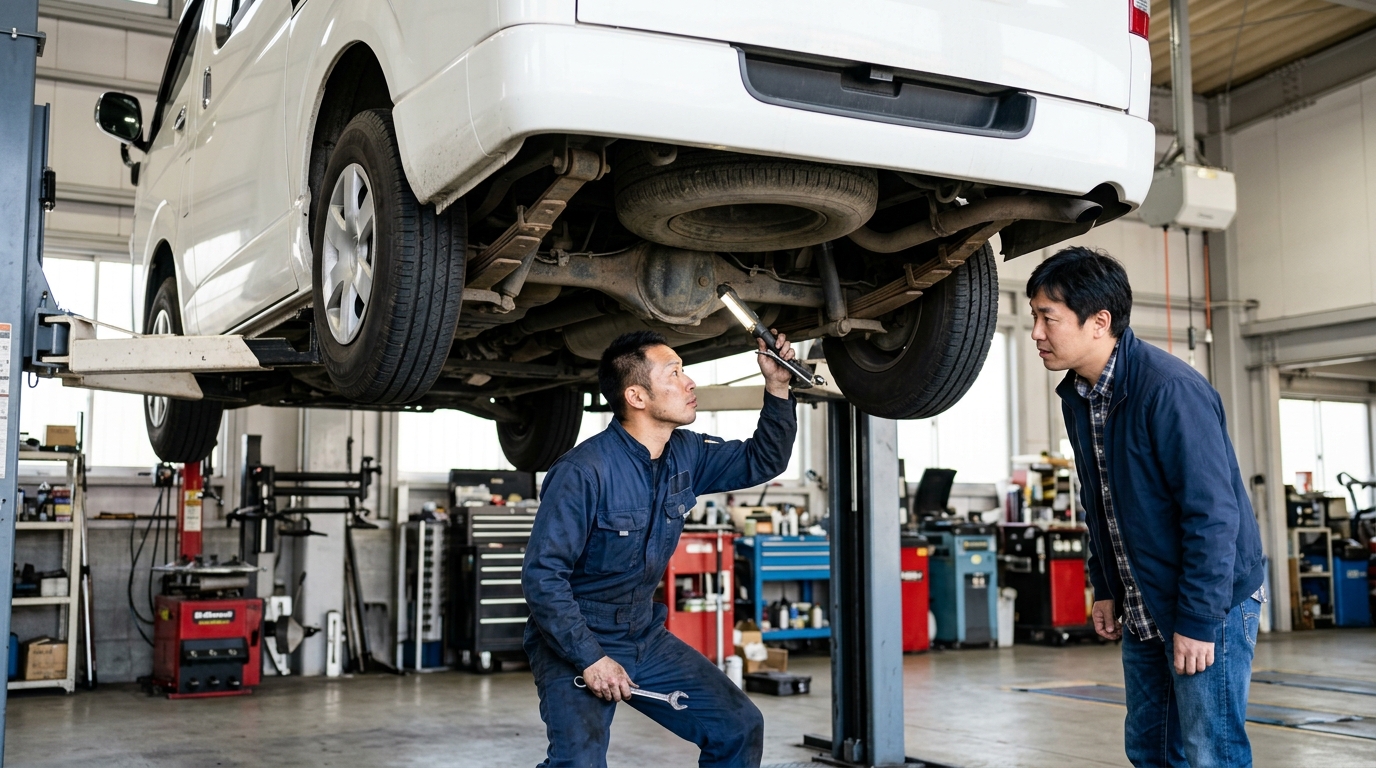 Toyota Hiace Periodic Inspection Cost and Statutory Fees Breakdown