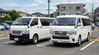 Hiace Wide Body vs Narrow Body Dimensions Comparison