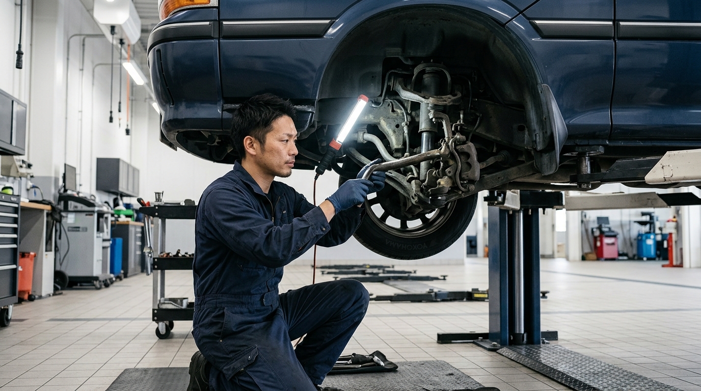 ハイエースのトーションバー調整による車高と乗り心地の基礎知識