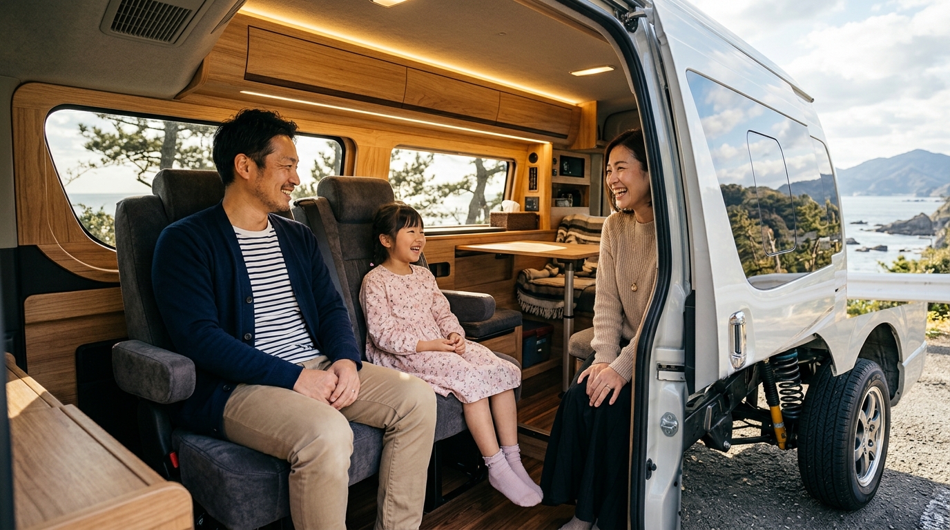 Comfort Solutions and Custom Modifications for Hiace Family Van