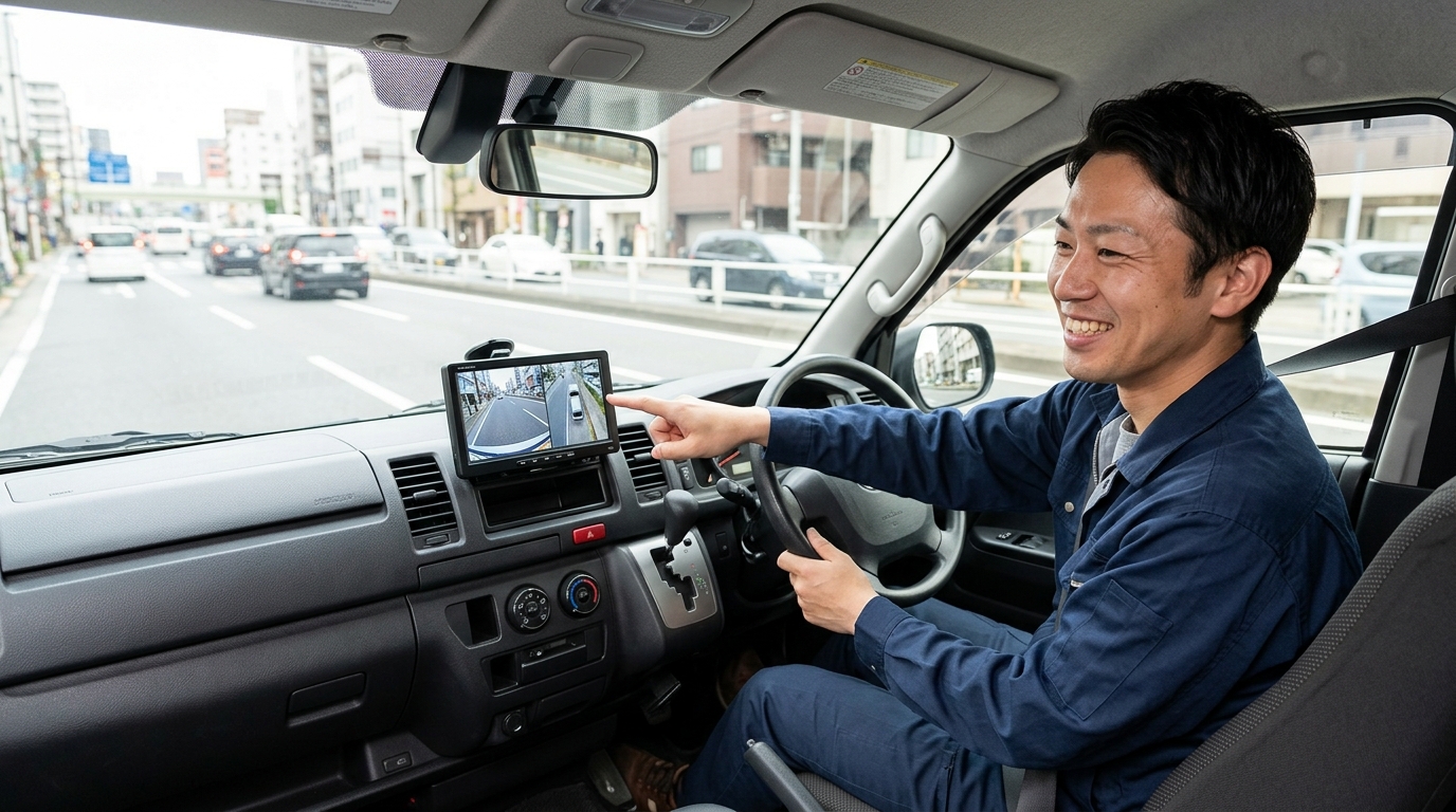 合法的に車検を通すおすすめフロントカメラ&サイドカメラキット