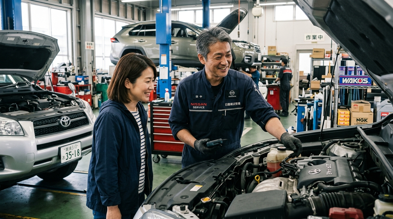 交換はプロの整備工場に依頼しよう