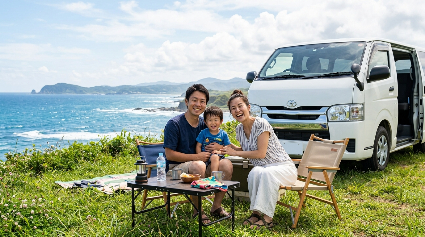 ハイエースの後部座席が暑い時の対策まとめ