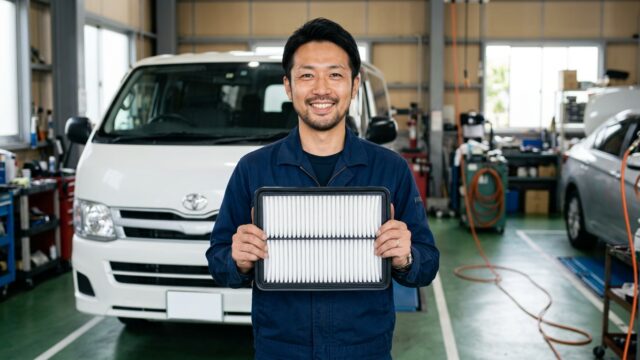 エンジン不調を防ぐ！ハイエースのエアクリーナー交換時期と手順