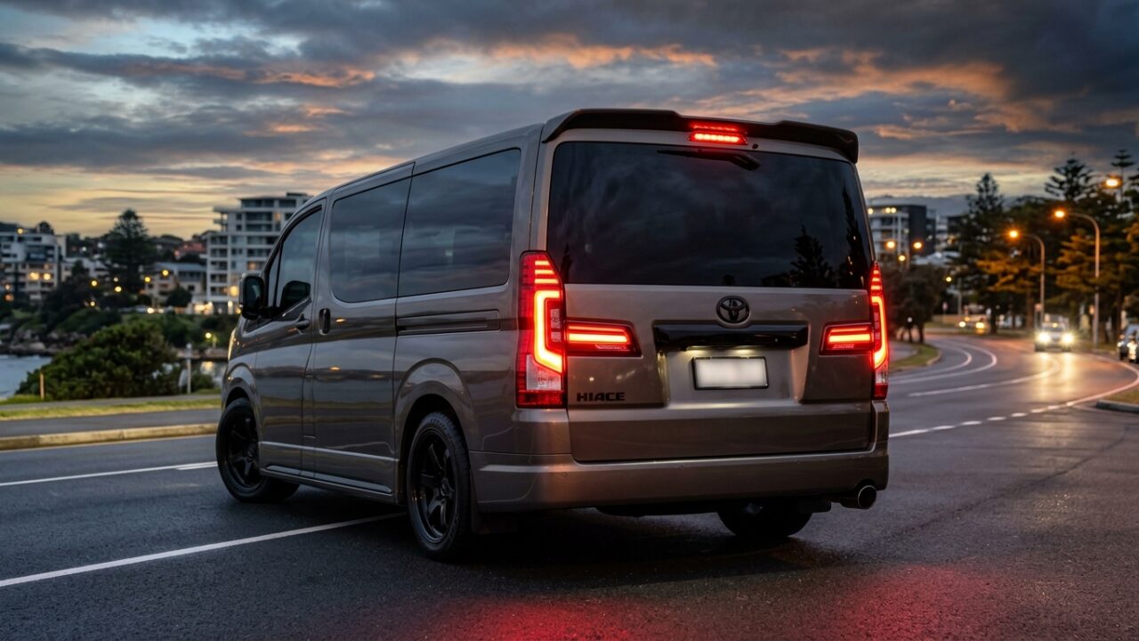 ハイエースの社外LEDテールランプは車検に通る？反射板（リフレクター）の罠