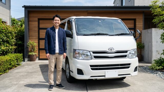 ハイエースのヘッドライト黄ばみ・くすみを劇的にクリアにする方法