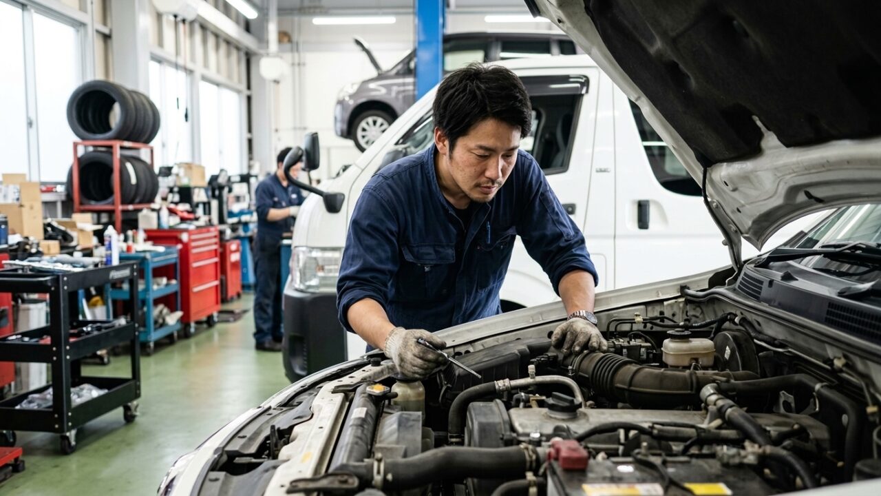 ハイエースのアイドリング不安定・エンストの原因！スロットルボディ洗浄術