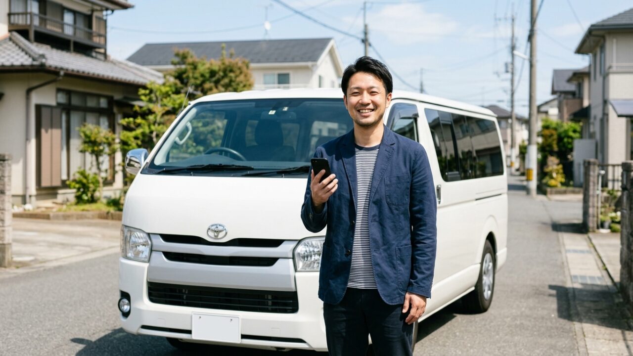 しつこい電話なしでハイエースを高く売る！賢い一括査定サイト選び