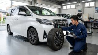 アルファードのタイヤは減りが早い？偏摩耗の原因と長持ちのコツ