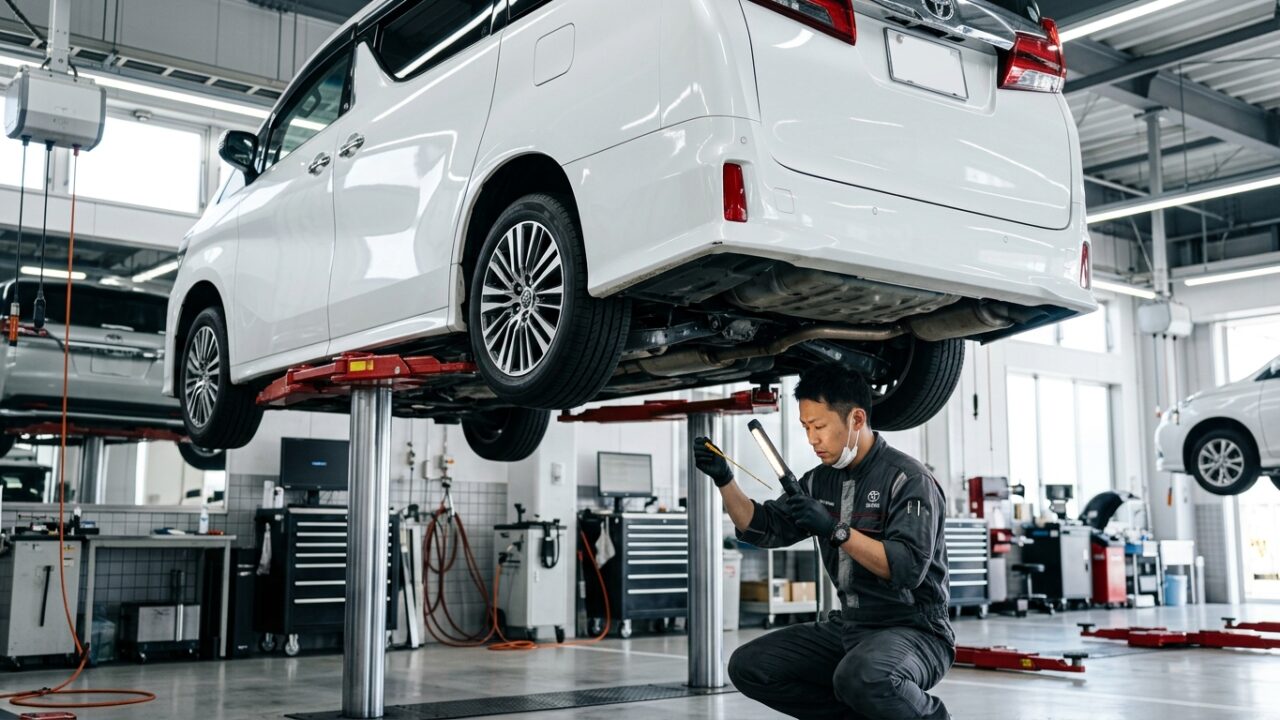 Toyota Alphard CVT Fluid Change Interval Guide