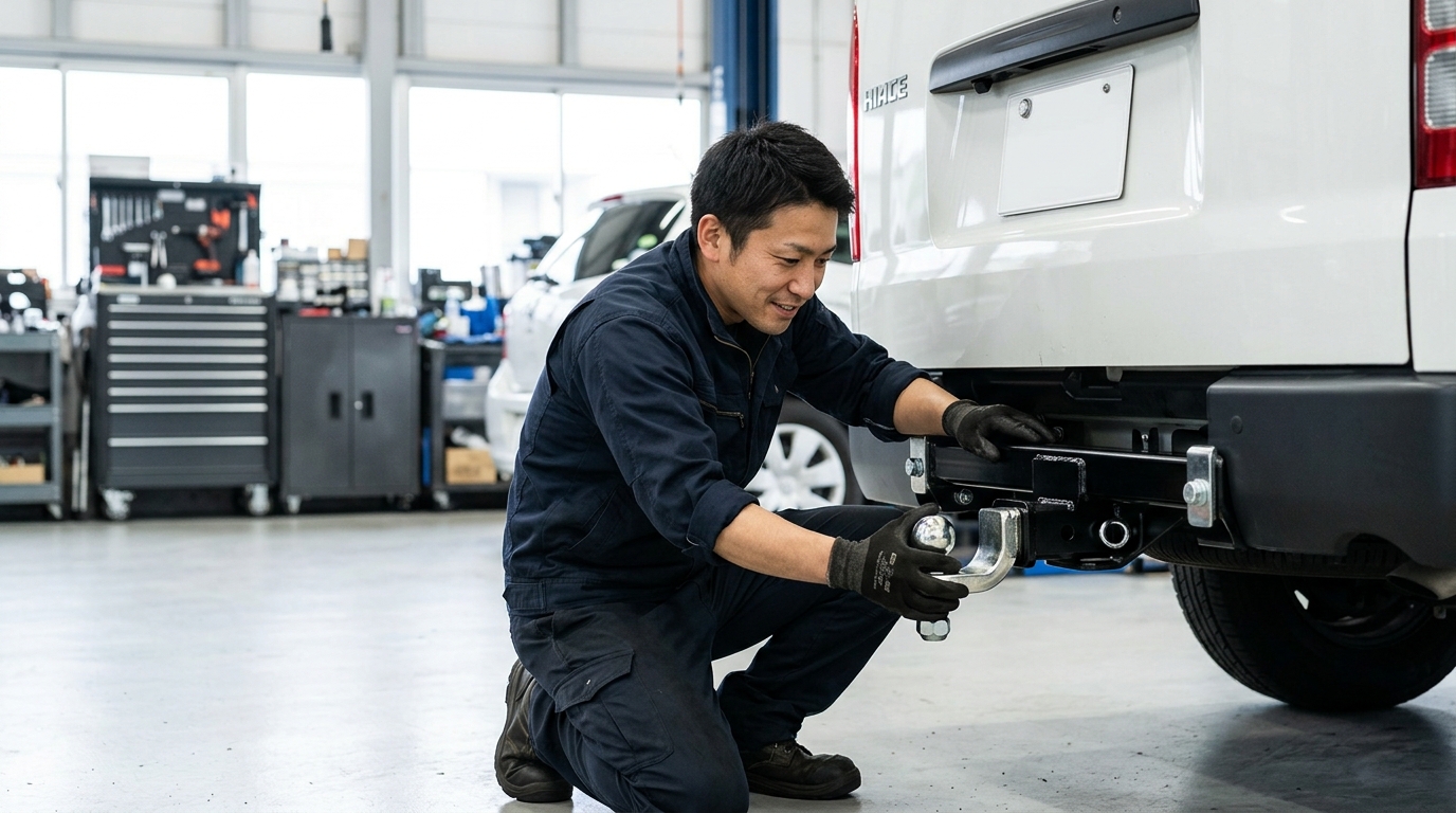 Basics and Selection Guide for Installing Tow Hitch on Toyota Hiace