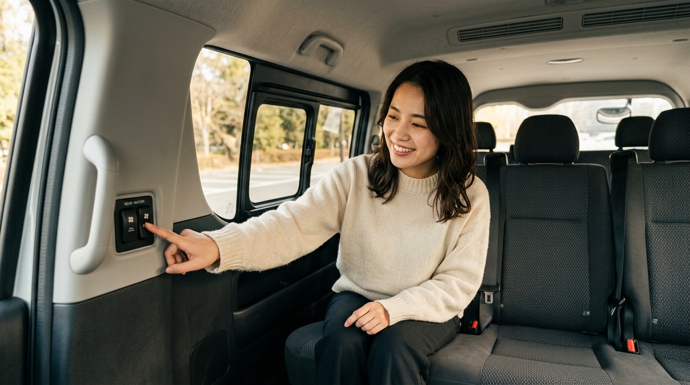 Reasons and Benefits of Relocating Toyota Hiace Rear Heater Switch