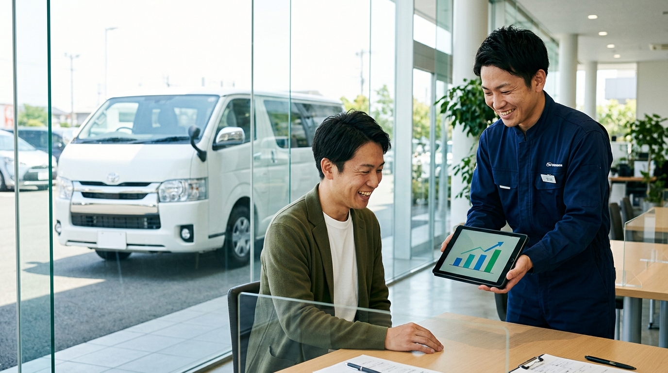 なぜハイエースのリセールは異常なほど高いのか？最強グレードと相場の真実