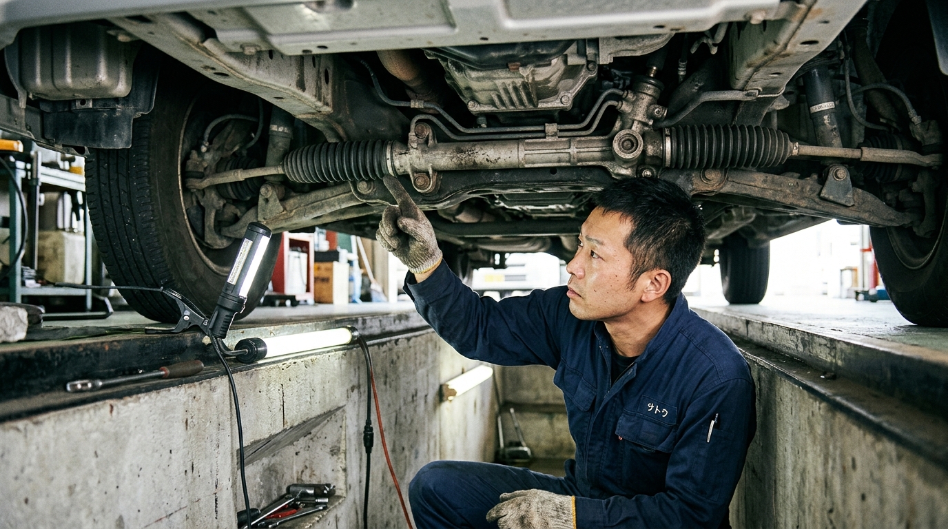 Hiace Steering Rack and Pinion Protection Mechanism Hiace Steering Rack and Pinion Protection Mechanism