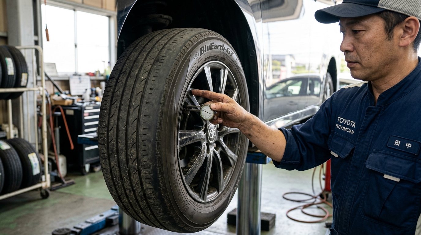 Alphard Tire Wear Mechanism and Shoulder Wear Causes Alphard Tire Wear Mechanism and Shoulder Wear Causes
