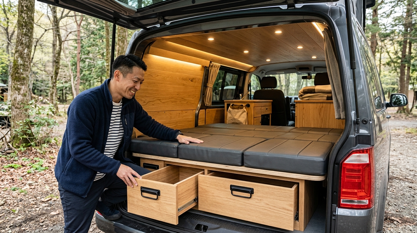 Hiace Custom Parts And Bed Kit Evaluation Hiace Custom Parts And Bed Kit Evaluation