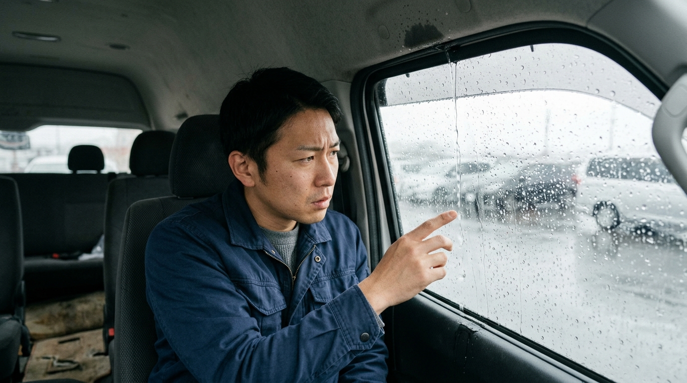 Causes and Risks of Sliding Window Water Leak in Toyota Hiace