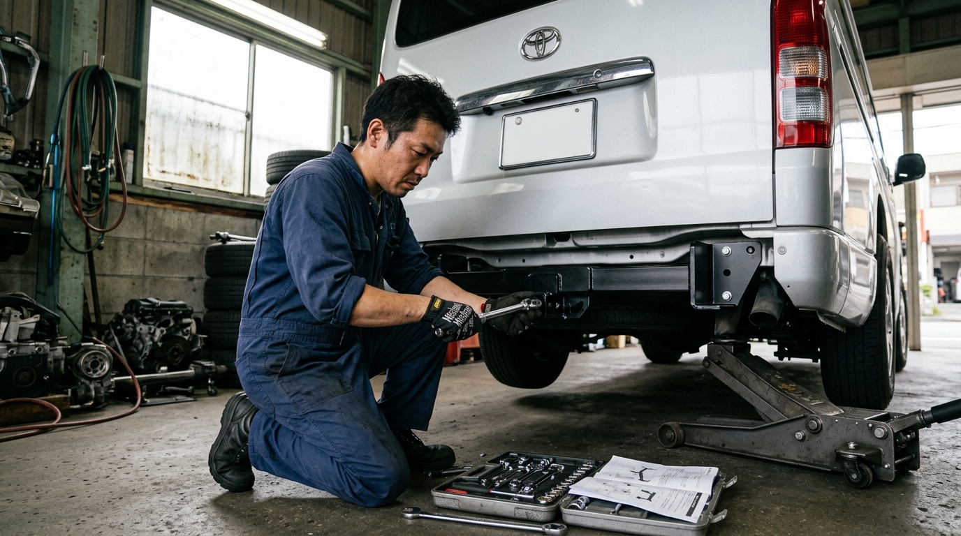 Safe Installation Steps and Operation Techniques for Hiace Tow Hitch