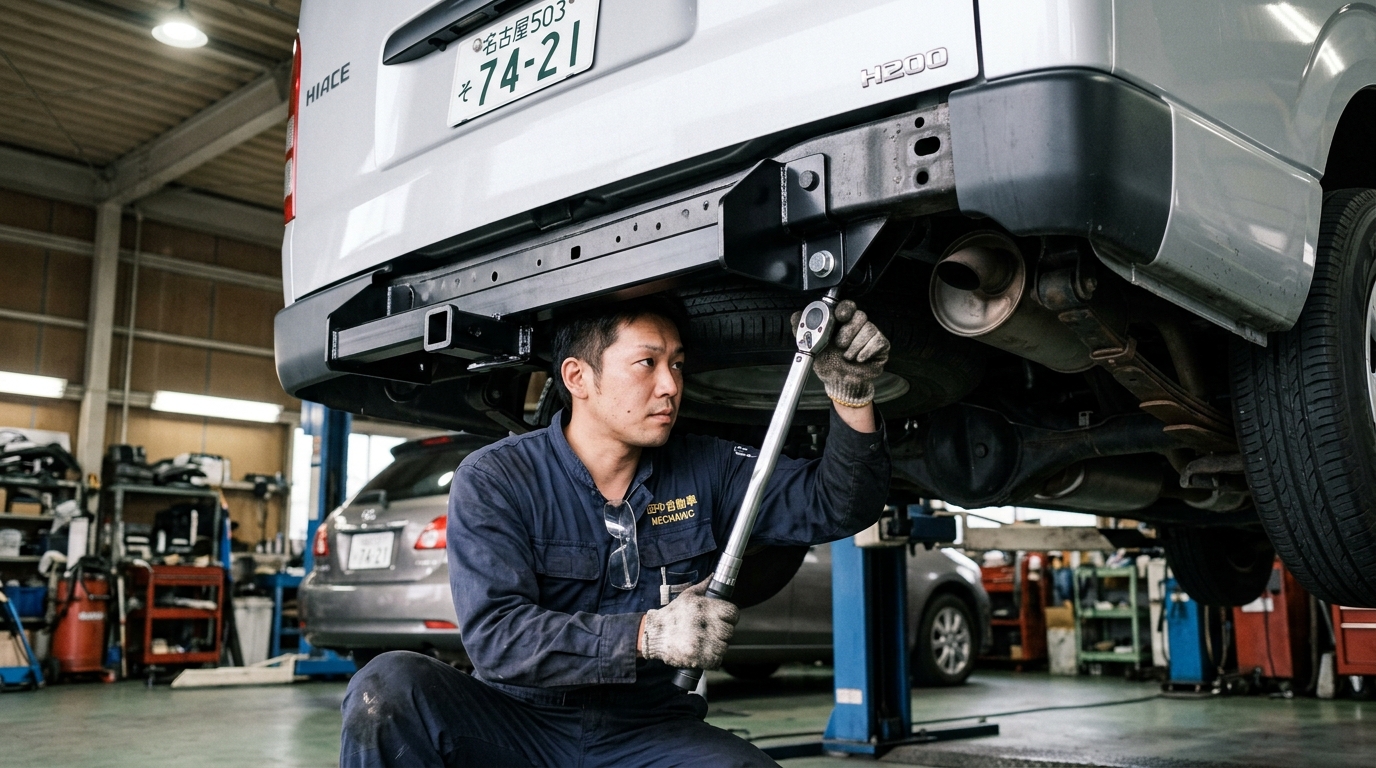Frame Bolt Installation and Torque Management for Toyota Hiace