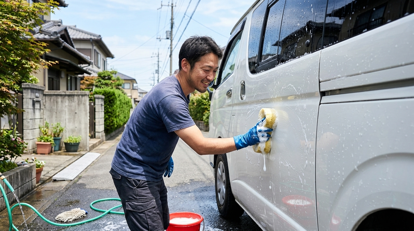 手洗い洗車とどっちが得？傷を防いで愛車の美観を保つプロの洗車術