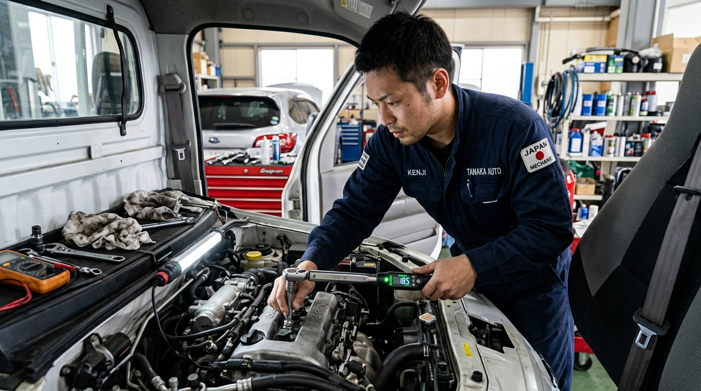 Hiace DIY Spark Plug Tools and Torque Wrench