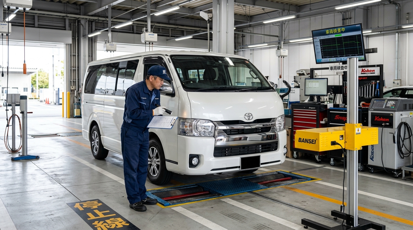 Hiace Custom LED Tail Lamp Passing Vehicle Inspection
