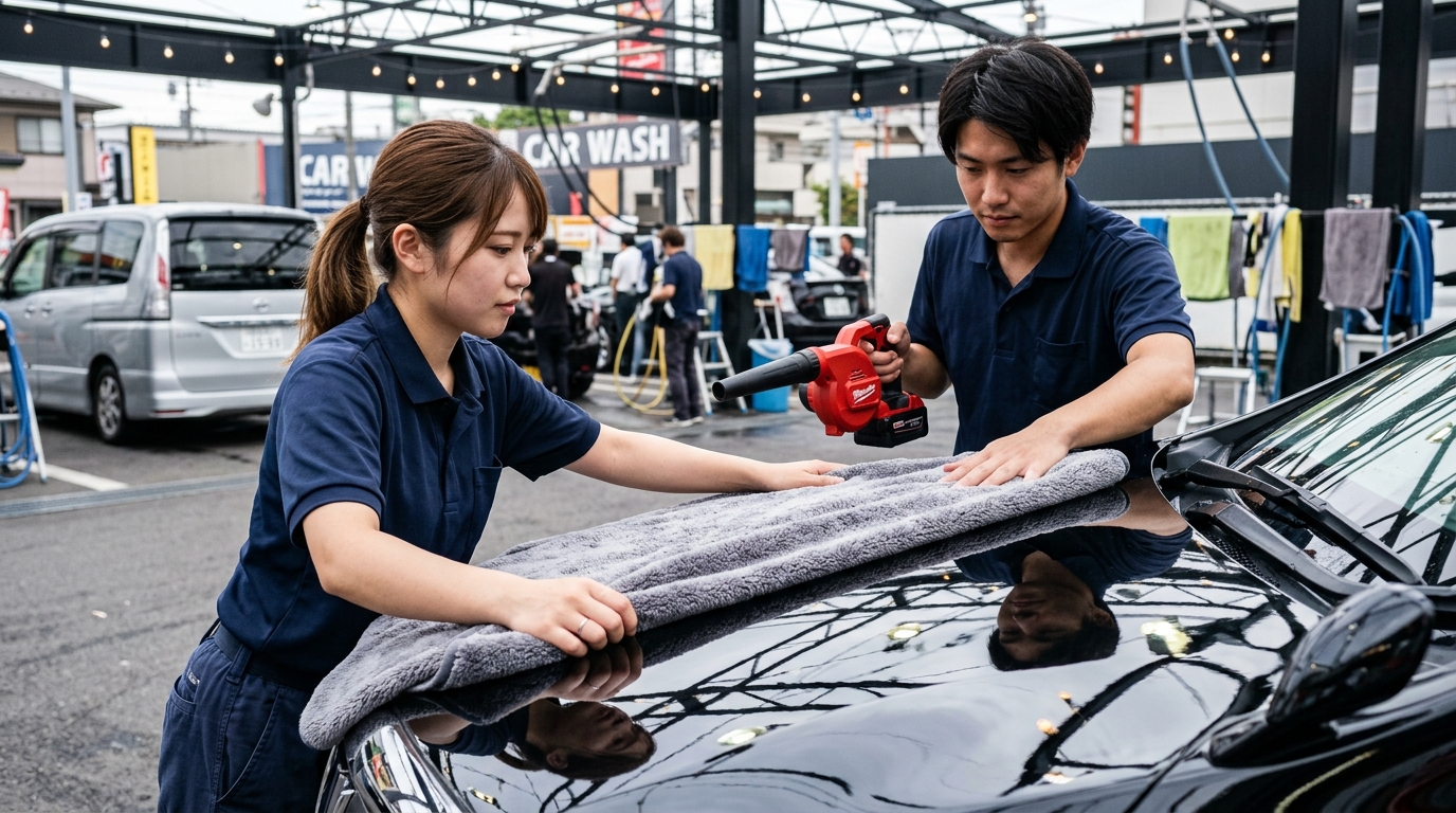 アルファードの黒系ボディ(202ブラック等)に洗車傷をつけない方法とおすすめ洗車用品