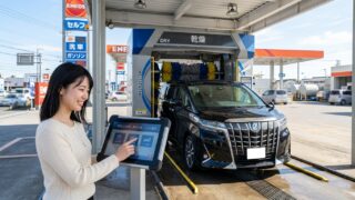 アルファードは洗車機に入る？サイズ制限と傷を防ぐ対策