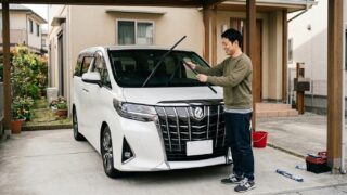 アルファードのワイパーゴム交換！サイズ一覧と簡単な手順