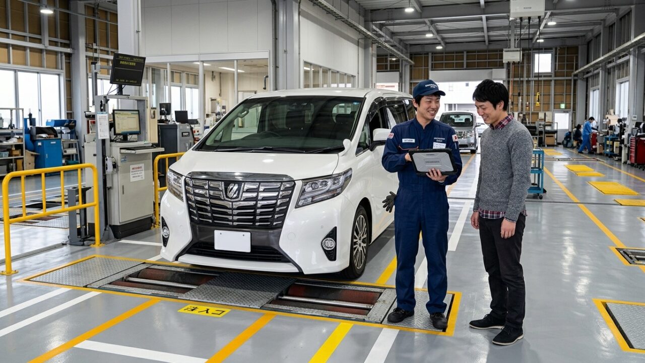 アルファードの車検で通らない箇所！不合格を防ぐ事前チェック