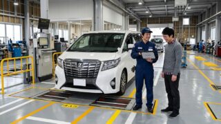 アルファードの車検で通らない箇所！不合格を防ぐ事前チェック