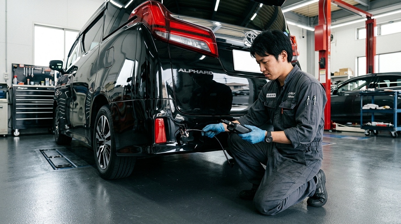 車検当日に慌てない！アルファード事前チェックリストと合格対策