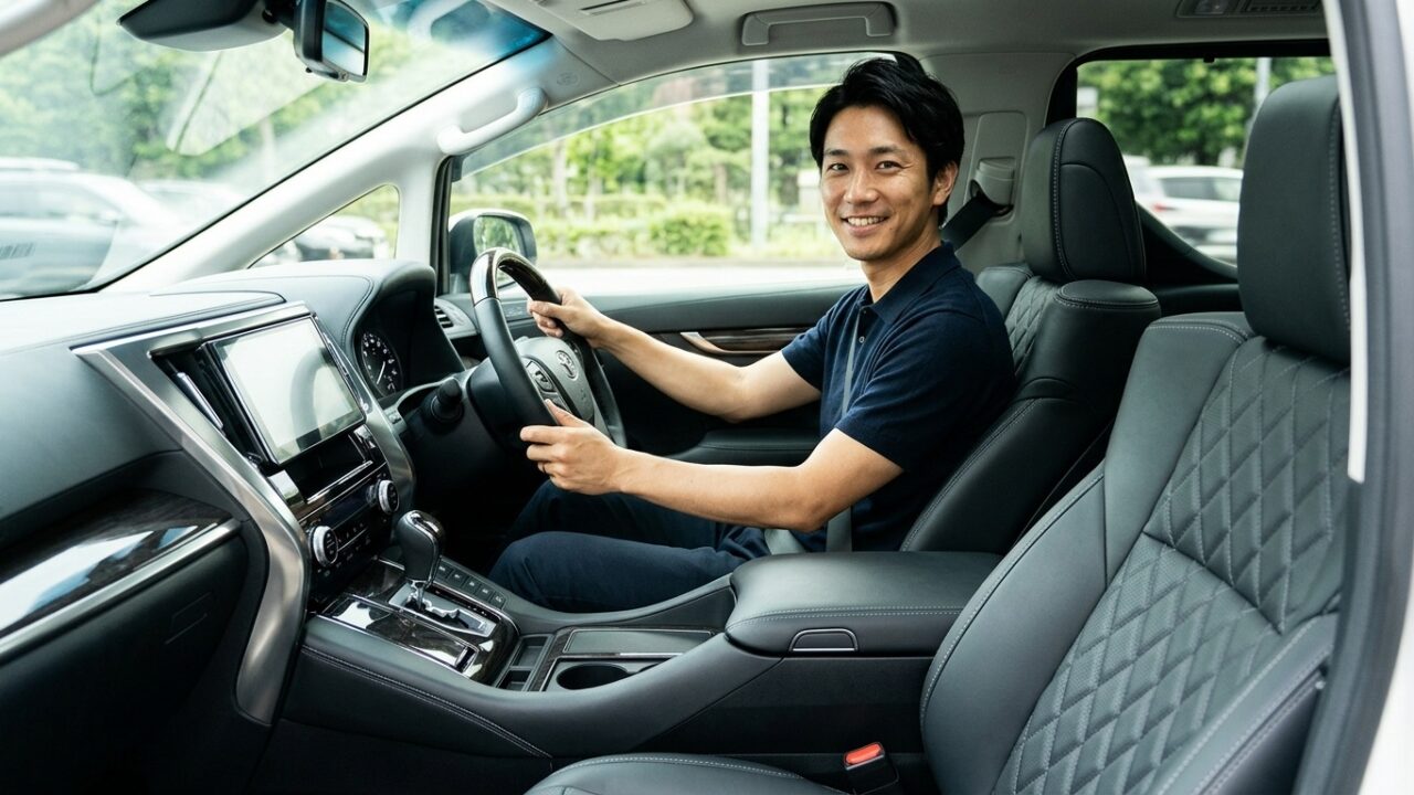 長距離運転でも疲れない！アルファードおすすめ専用シートカバーと取付