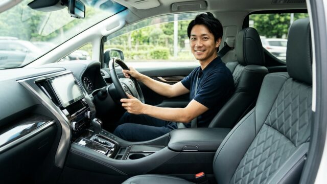 長距離運転でも疲れない！アルファードおすすめ専用シートカバーと取付