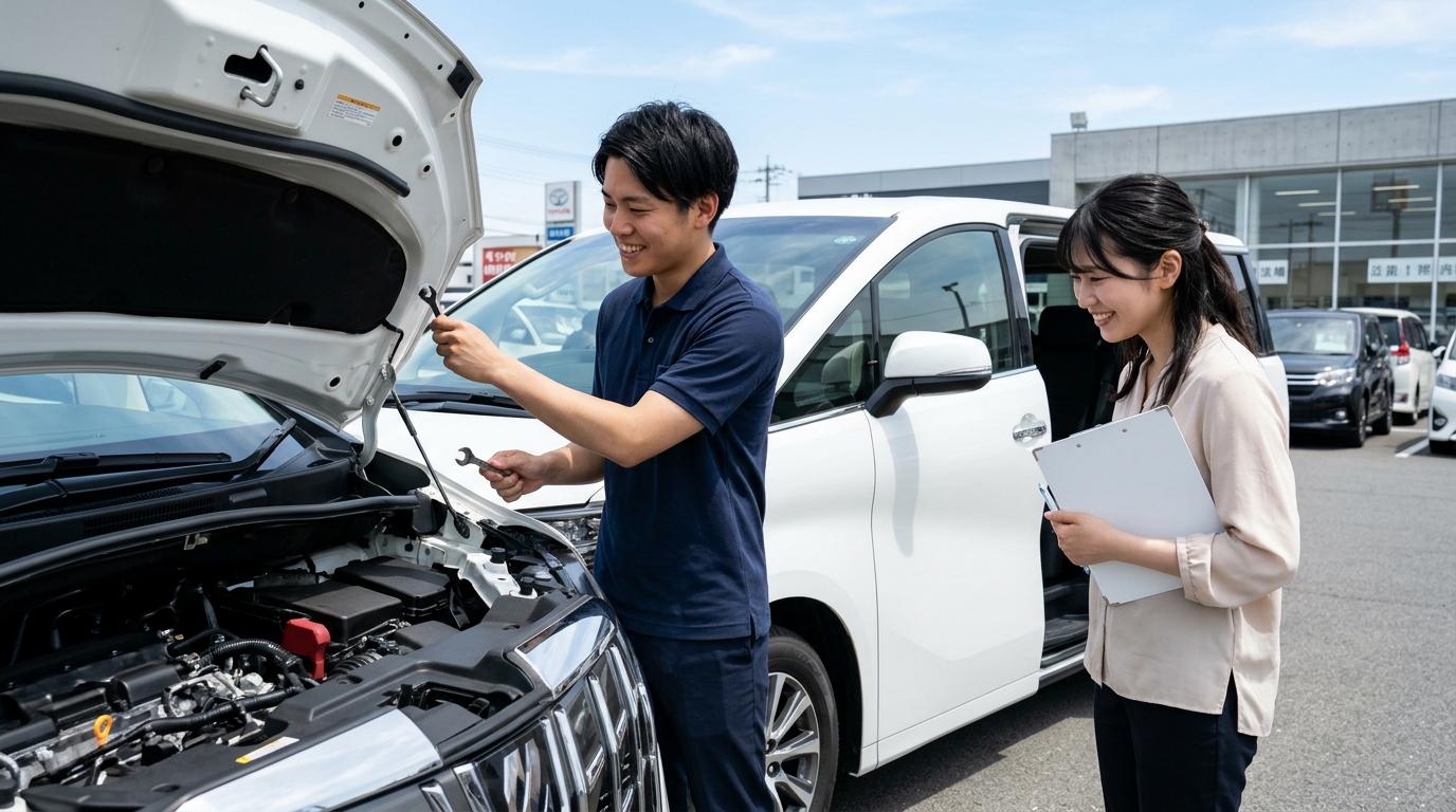 アルファードで修復歴ありを買ってはいけない見極め